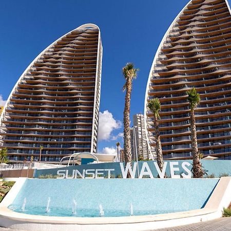 Ferienwohnung Sunset Waves Vistas Al Mar Benidorm Exterior foto
