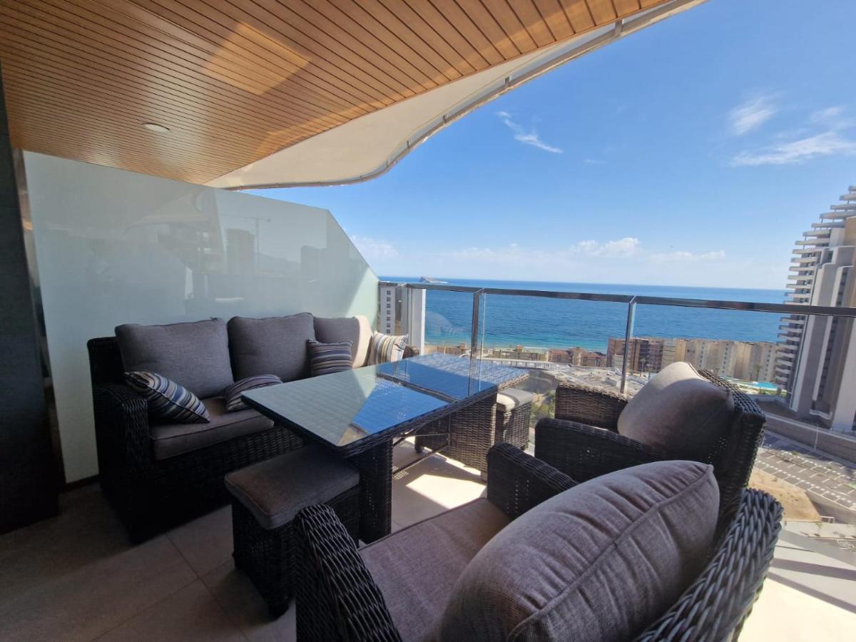 Ferienwohnung Sunset Waves Vistas Al Mar Benidorm Exterior foto