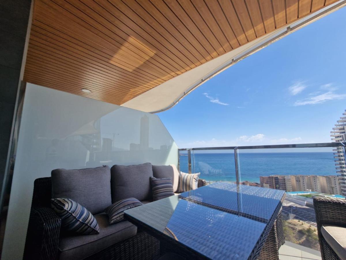 Ferienwohnung Sunset Waves Vistas Al Mar Benidorm Exterior foto