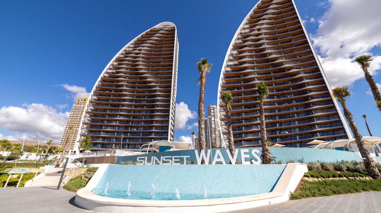 Ferienwohnung Sunset Waves Vistas Al Mar Benidorm Exterior foto