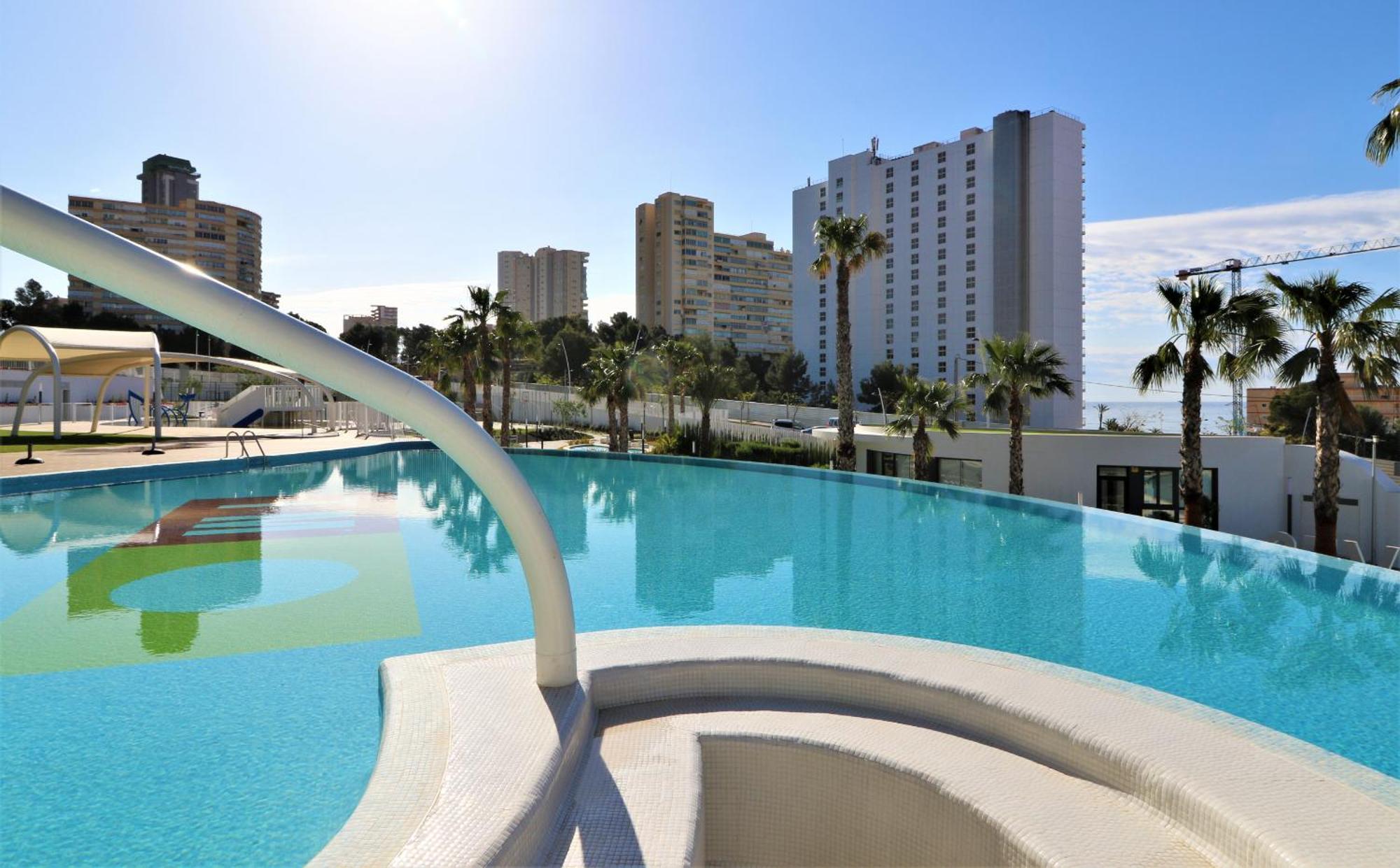 Ferienwohnung Sunset Waves Vistas Al Mar Benidorm Exterior foto